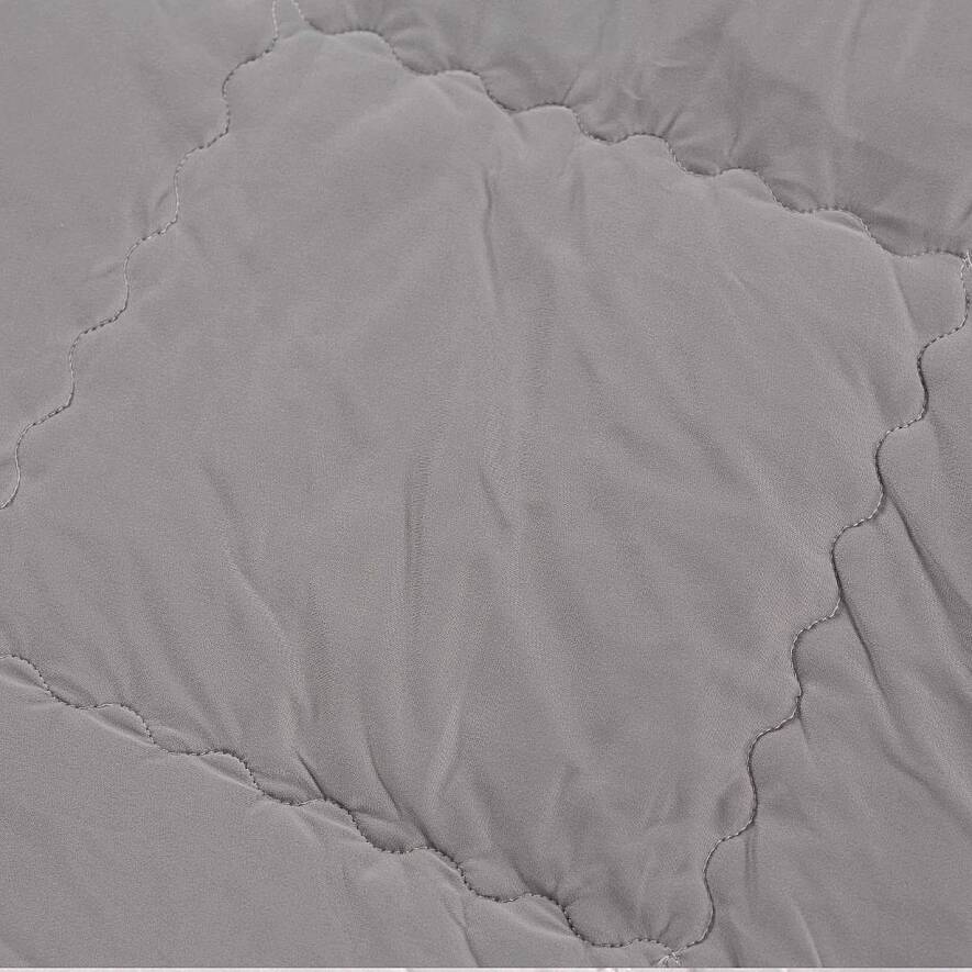 Dual Cooling Yorgan - 160x220 cm / Gri Çizgili - 2